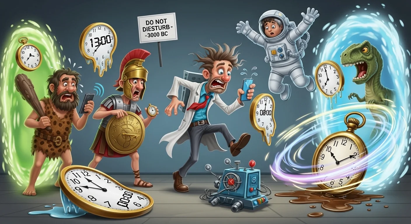 Time Traveling Tardiness Tales