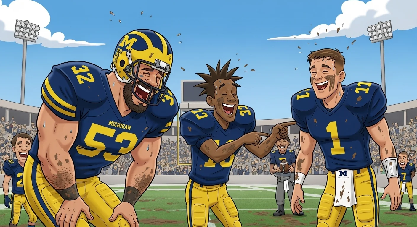 University of Michigan football jokes dirty
