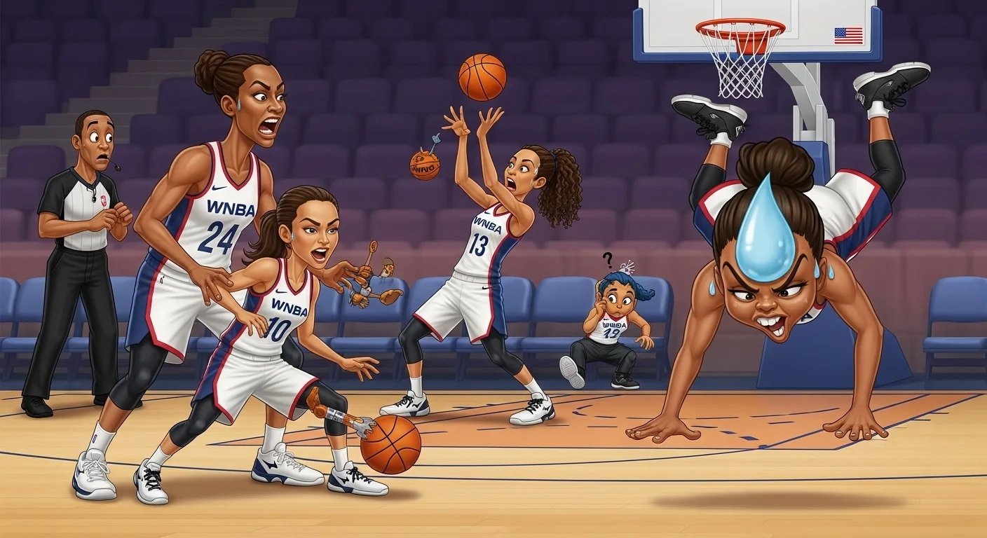 WNBA jokes one liners