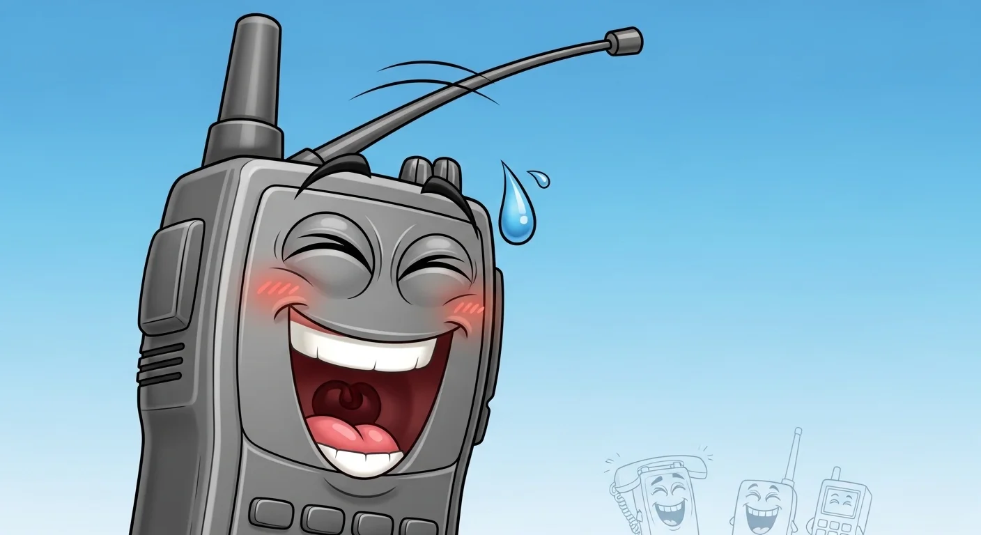 Walkie talkie jokes one liners