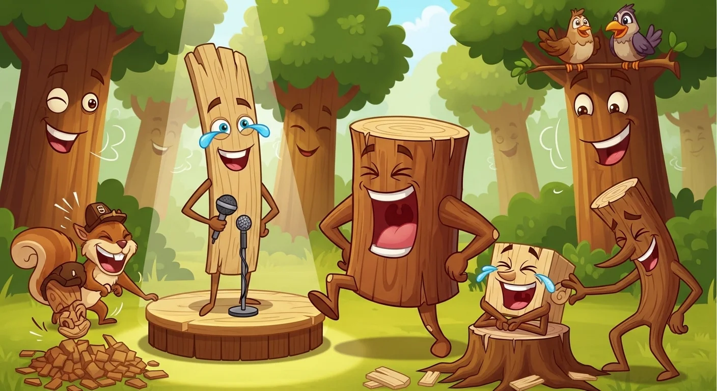 Wood jokes one liners