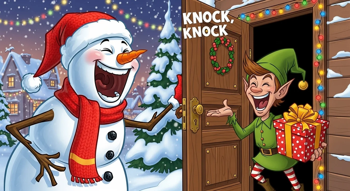 Snowy Day Door Knockers