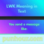 LWK Meaning in Text