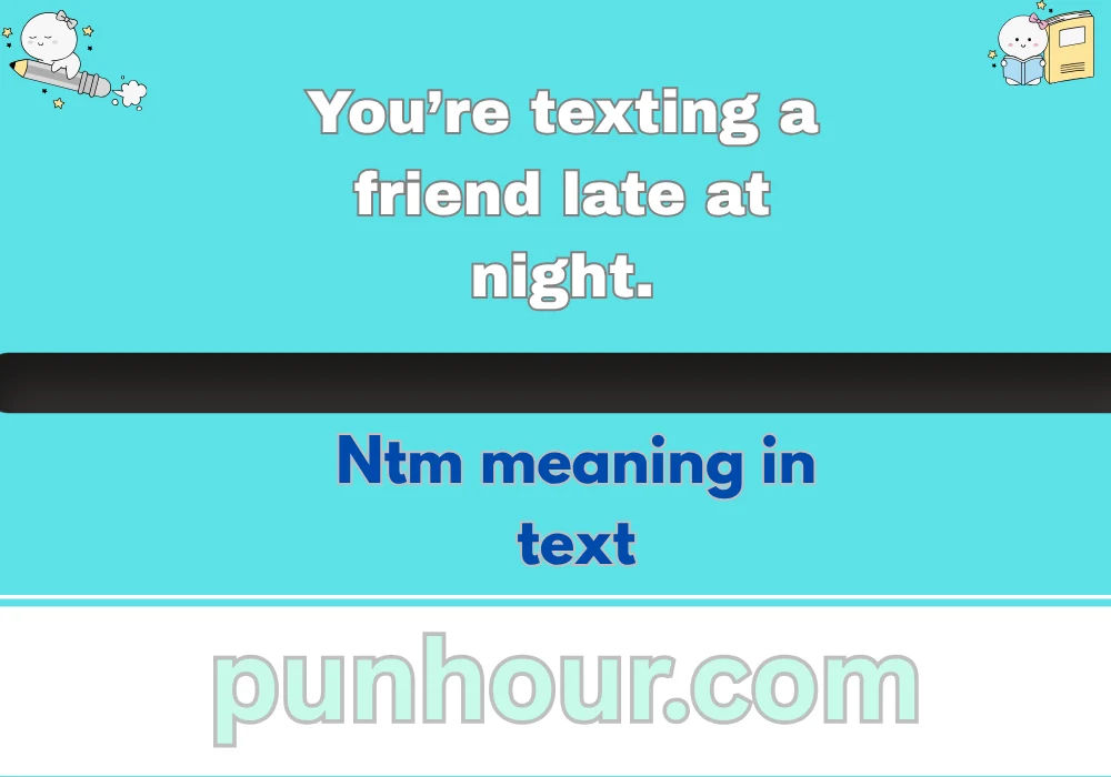 ntm meaning in text