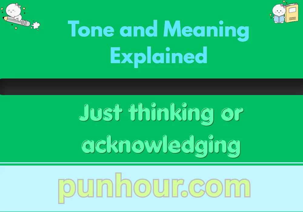 Tone and Meaning Explained