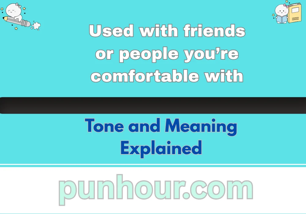 Tone and Meaning Explained