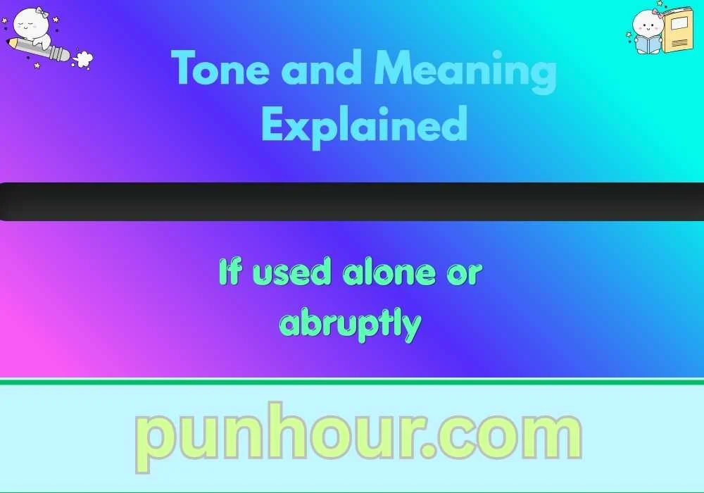 Tone and Meaning Explained