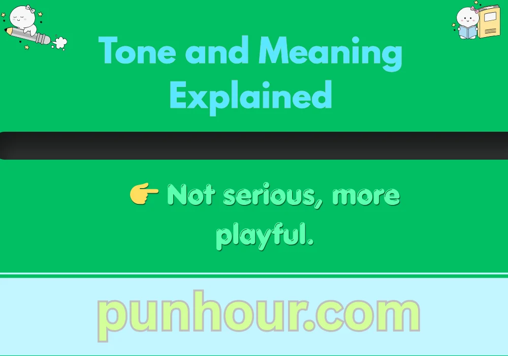Tone and Meaning Explained