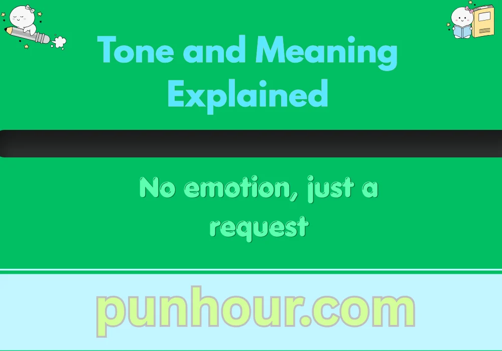 Tone and Meaning Explained