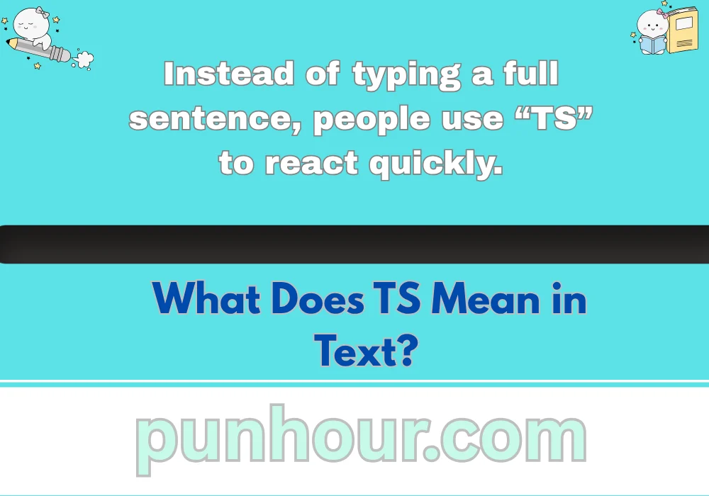 TS Meaning in Text