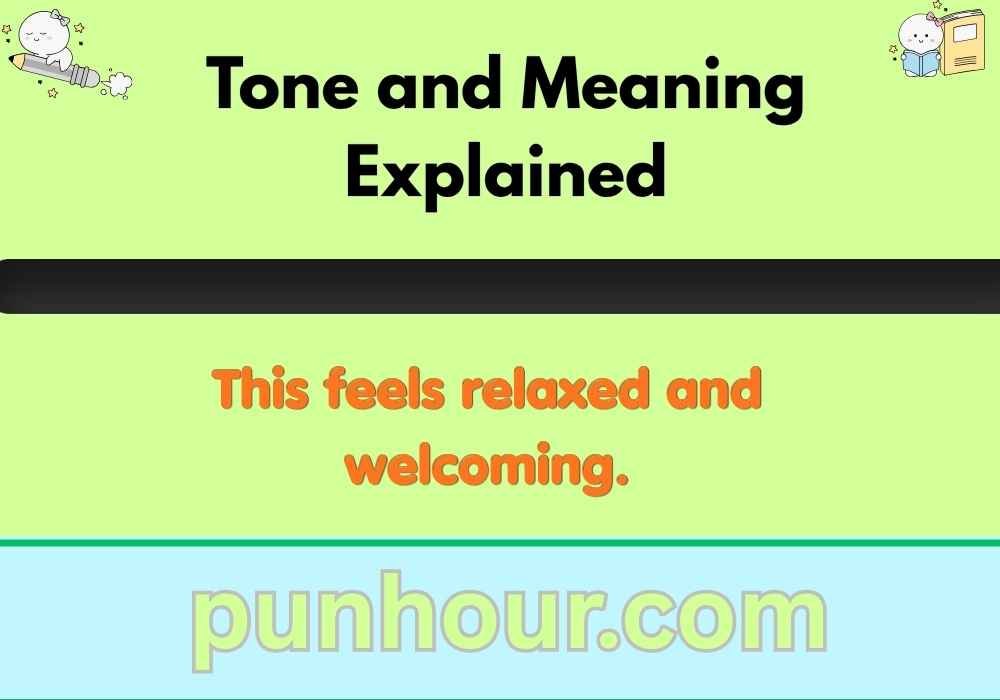 Tone and Meaning Explained